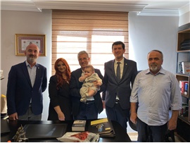 MESLEKTAŞIMIZIN OFİS AÇILIŞINA KATILDIK