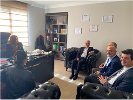 MESLEKTAŞIMIZIN OFİS AÇILIŞINA KATILDIK