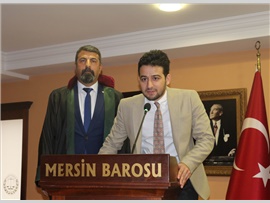 BARO BAŞKANIMIZ AV. BİLGİN YEŞİLBOĞAZ: “HUKUK DEVLETİNDE HUKUK KURALLARI ASKIYA ALINAMAZ”
