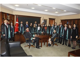 YEMİN TÖRENİ (YEŞİLBOĞAZ: “AYDINLIK TÜRKİYE MÜCADELEMİZDEN ÖDÜN VERMEYECEĞİZ”)