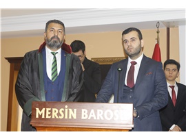 YEMİN TÖRENİ (YEŞİLBOĞAZ: “AYDINLIK TÜRKİYE MÜCADELEMİZDEN ÖDÜN VERMEYECEĞİZ”)