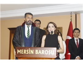 YEMİN TÖRENİ (YEŞİLBOĞAZ: “AYDINLIK TÜRKİYE MÜCADELEMİZDEN ÖDÜN VERMEYECEĞİZ”)