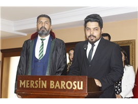 YEMİN TÖRENİ (YEŞİLBOĞAZ: “AYDINLIK TÜRKİYE MÜCADELEMİZDEN ÖDÜN VERMEYECEĞİZ”)
