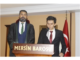 YEMİN TÖRENİ (YEŞİLBOĞAZ: “AYDINLIK TÜRKİYE MÜCADELEMİZDEN ÖDÜN VERMEYECEĞİZ”)