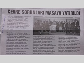 BASINDA BAROMUZ (Yeşilboğaz: "Kirli Yatırımlar İstemiyoruz")