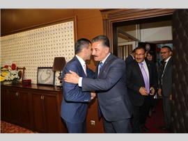 ZİYARET - Toroslar Belediyesi Başkanı Sayın;Hamit TUNA, Başkanımızı ziyaret etti