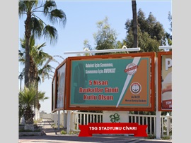 5 NİSAN AVUKATLAR GÜNÜ KUTLAMA MESAJIMIZ MERSİN MERKEZ VE İLÇELERDE BILLBOARDLARDA YER ALDI
