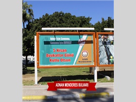 5 NİSAN AVUKATLAR GÜNÜ KUTLAMA MESAJIMIZ MERSİN MERKEZ VE İLÇELERDE BILLBOARDLARDA YER ALDI