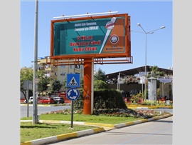 5 NİSAN AVUKATLAR GÜNÜ KUTLAMA MESAJIMIZ MERSİN MERKEZ VE İLÇELERDE BILLBOARDLARDA YER ALDI