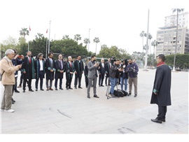 5 NİSAN AVUKATLAR GÜNÜ NEDENİYLE TÖREN DÜZENLENDİ