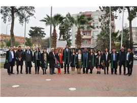 İLÇE TEMSİLCİLİKLERİMİZ,  5 NİSAN AVUKATLAR GÜNÜ NEDENİYLE TÖREN DÜZENLEDİ