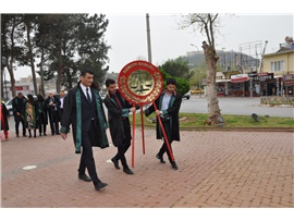 İLÇE TEMSİLCİLİKLERİMİZ,  5 NİSAN AVUKATLAR GÜNÜ NEDENİYLE TÖREN DÜZENLEDİ
