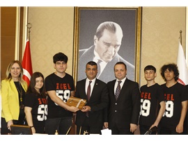 İÇEL KOLEJİ’NDE  BAROMUZA ZİYARET