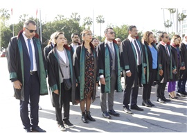 MERSİN BAROSU 5 NİSAN AVUKATLAR GÜNÜ NEDENİYLE TÖREN DÜZENLEDİ