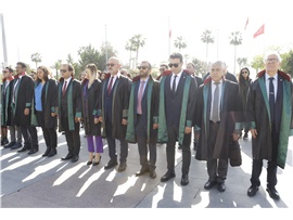 MERSİN BAROSU 5 NİSAN AVUKATLAR GÜNÜ NEDENİYLE TÖREN DÜZENLEDİ