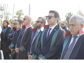 MERSİN BAROSU 5 NİSAN AVUKATLAR GÜNÜ NEDENİYLE TÖREN DÜZENLEDİ