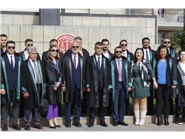 MERSİN BAROSU 5 NİSAN AVUKATLAR GÜNÜ NEDENİYLE TÖREN DÜZENLEDİ