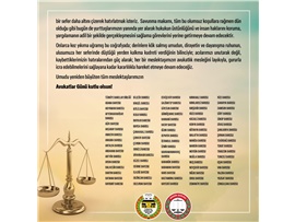 BAROLAR 5 NİSAN AVUKATLAR GÜNÜ NEDENİYLE ORTAK AÇIKLAMA YAPTI