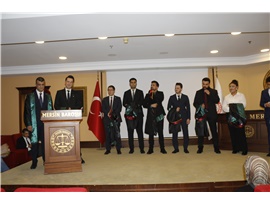 10 STAJYER AVUKATIMIZ CÜBBE GİYDİ