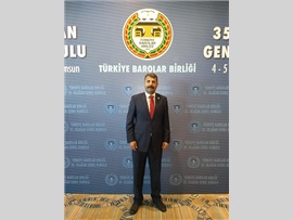 BARO BAŞKANIMIZ, YÖNETİM KURULUMUZ VE TBB DELEGELERİMİZ, TBB. 35 OLAĞAN MALİ GENEL KURULUNA KATILDI