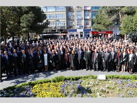 BARO BAŞKANIMIZ, YÖNETİM KURULUMUZ VE TBB DELEGELERİMİZ, TBB. 35 OLAĞAN MALİ GENEL KURULUNA KATILDI