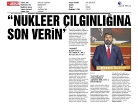BASINDA BAROMUZ (Yeşilboğaz, "Nükleer lobilere değil, bilime ve hukuka kulak verin")