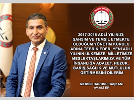 Baro Başkanımızın 2017 - 2018 adli yılı kutlaması