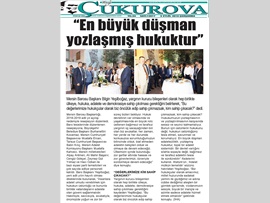BASINDA BAROMUZ (Adli Yıl Resepsiyonumuz)