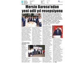 BASINDA BAROMUZ (Baromuz Adli Yıl Açılış Resepsiyonu Düzenledi)