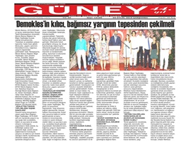 BASINDA BAROMUZ (Baromuz Adli Yıl Açılış Resepsiyonu Düzenledi)