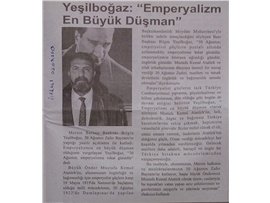 BASINDA BAROMUZ (Yeşilboğaz: "Emperyalizm En Büyük Düşman")
