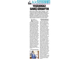 BASINDA BAROMUZ (Yeşilboğaz: "Savaş Girdaptır, Kendisini Yaratanı da Yok Eder")