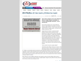 BASINDA BAROMUZ (Balık Çiftlliğine Tepki) 06.10.207