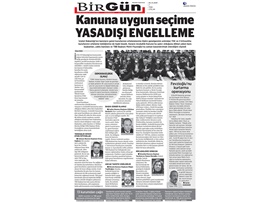 BASINDA BAROMUZ (Baro seçimlerinin ertelenmesine tepki ve açılan dava)