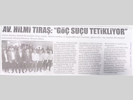 BASINDA BAROMUZ (Erdemli Anadolu Lisesi'nde "Suç Sayılan Olumsuz Davranışlar ve Hukuki Sonuçları Eğitimi)