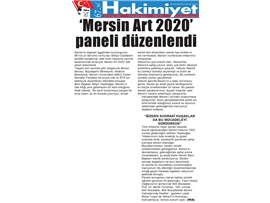 BASINDA BAROMUZ (Mersin Art 2020 Paneli Yapıldı)