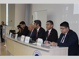 BAŞKANIMIZ ÇAĞ ÜNİVERSİTESİNİN DÜZENLEMİŞ OLDUĞU KONFERANSA KATILDI.