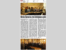 BASINDA BAROMUZ (Baromuza Yeni Kütüphane Açıldı)