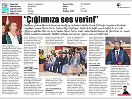 BASINDA BAROMUZ (Kadın Cinayetleri Basın Açıklaması)