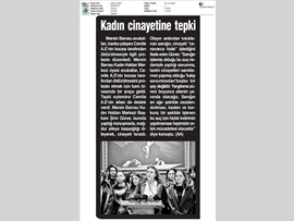 BASINDA BAROMUZ (Kadın Cinayetleri Basın Açıklaması)