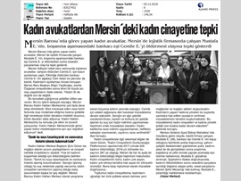 BASINDA BAROMUZ (Kadın Cinayetleri Basın Açıklaması)
