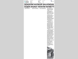 BASINDA BAROMUZ (Av. Ayşe Tunç Cenaze Töreni)