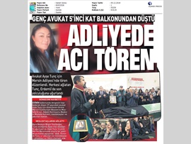 BASINDA BAROMUZ (Av. Ayşe Tunç Cenaze Töreni)