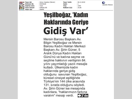 BASINDA BAROMUZ (Kadın Hakları Günü Basın Açıklaması)