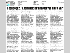 BASINDA BAROMUZ (Kadın Hakları Günü Basın Açıklaması)