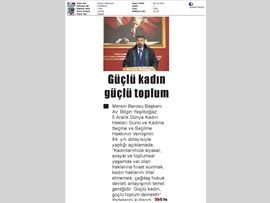BASINDA BAROMUZ (Kadın Hakları Günü Basın Açıklaması)
