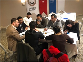 AVUKATLARIMIZA "İLTİCA HUKUKU" EĞİTİMİ DÜZENLENDİ