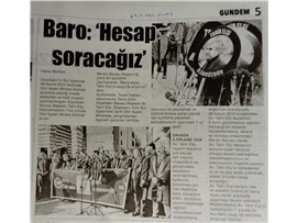 Basın toplantısı yapıldı