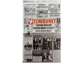 Dünya Çocuk Hakları Günü basın açıklaması