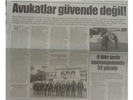 Mersin Barosu kuruluş yıldönümü töreni yapıldı